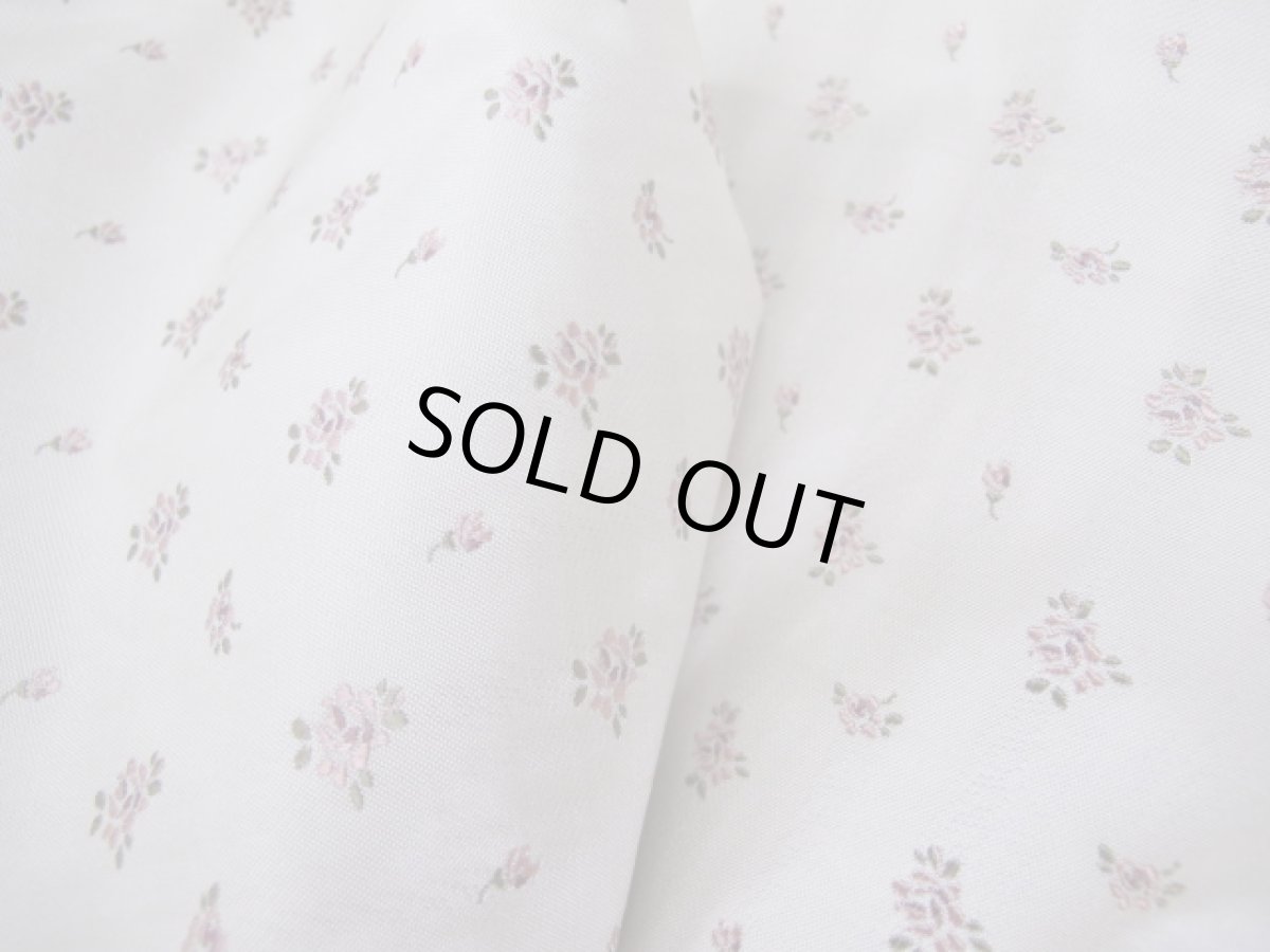 画像5: シルクジャガード　ローズ柄＜セール在庫限り＞ (5)