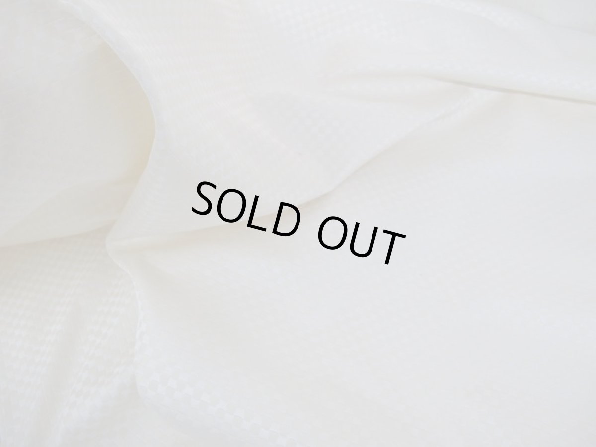 画像4: ブロック柄無地　シルクコットン　風通織り＜セール在庫限り＞ (4)