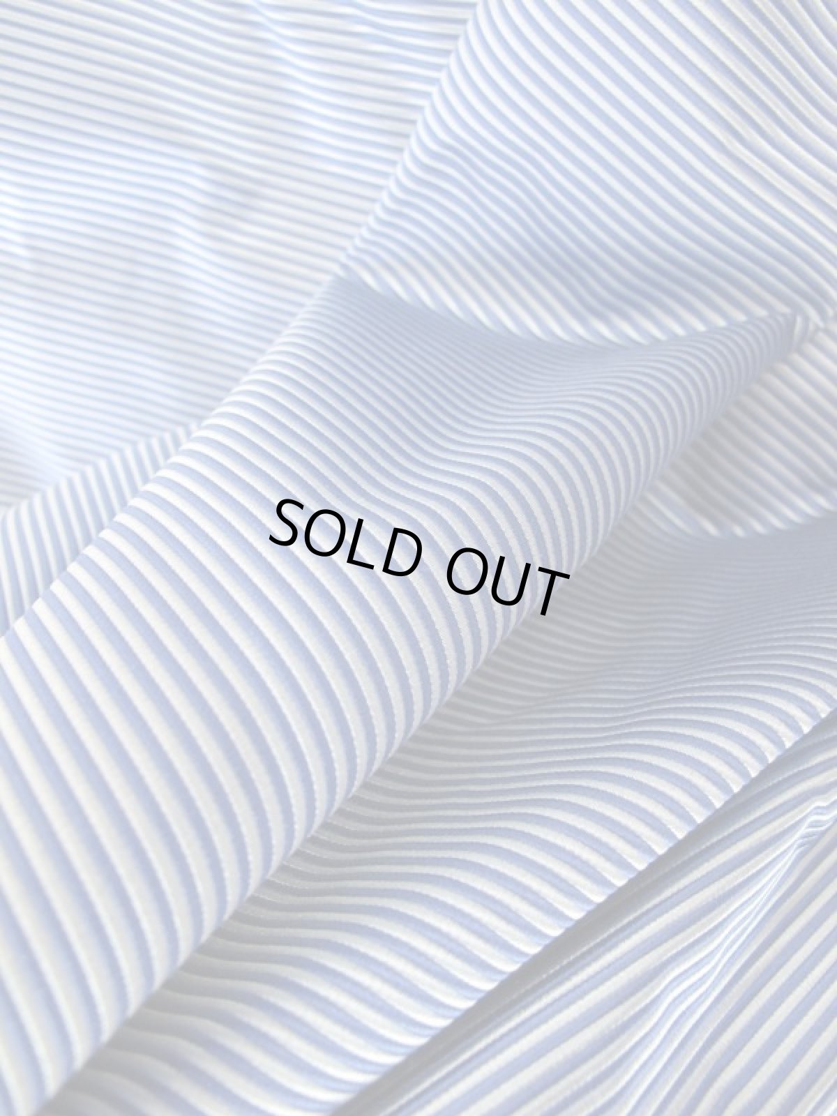 画像4: シルクジャガード　コードストライプ（太）　ロイヤルブルー/サックス (4)