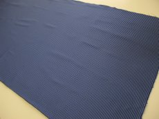 画像1: シルクジャガード　コードストライプ（大）（ロイヤルブルー／サックス）100cm巾×44cm (1)