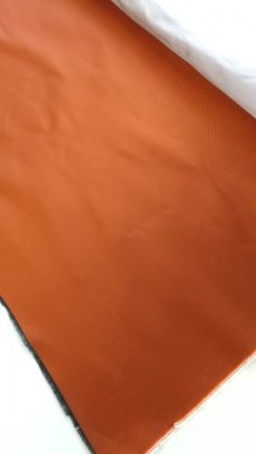 画像1: シルクバスケット　GA８５２（オレンジ）100cm巾×50cm (1)