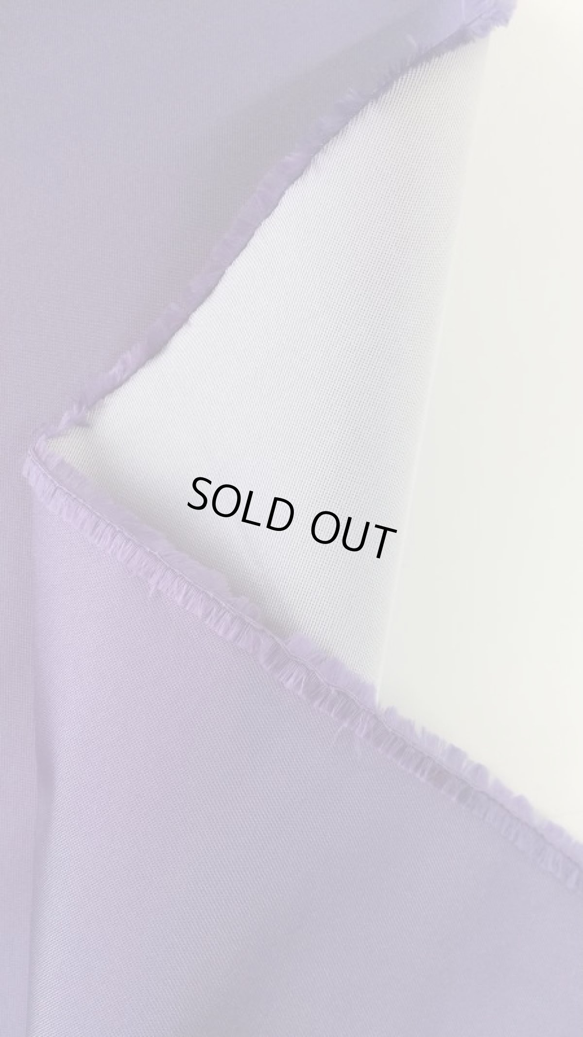 画像3: シルクタフタ　GA８８７（ペールパープル）100cm巾×50cm (3)