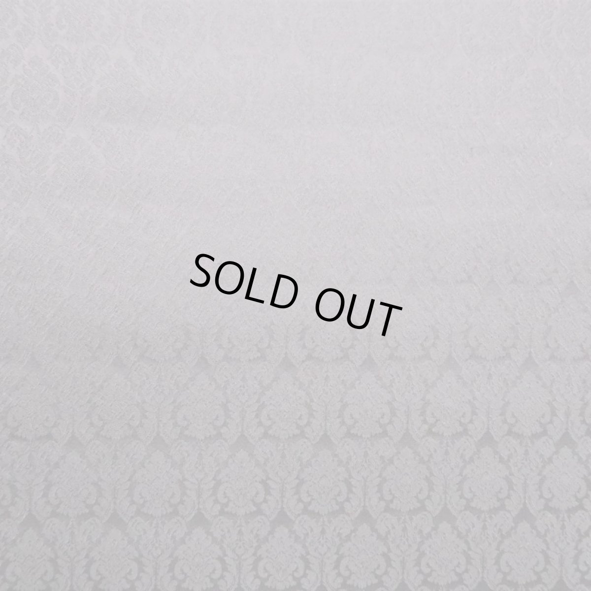 画像2: シルクジャガード  ダマスク柄 GABLACK(ブラック) (2)