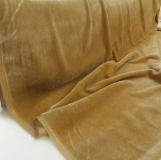 画像3: シルクレーヨンベルベット　ベージュ　110cm巾　  ❰在庫限り❱ (3)