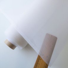 画像3: シルクオーガンジー　10匁　ホワイト　115cm幅×50cm ❰在庫限り❱ (3)