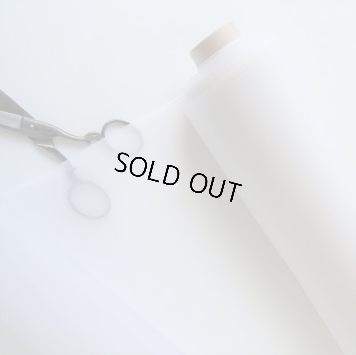 画像4: シルクオーガンジー　10匁　ホワイト　115cm幅×50cm ❰在庫限り❱ (4)