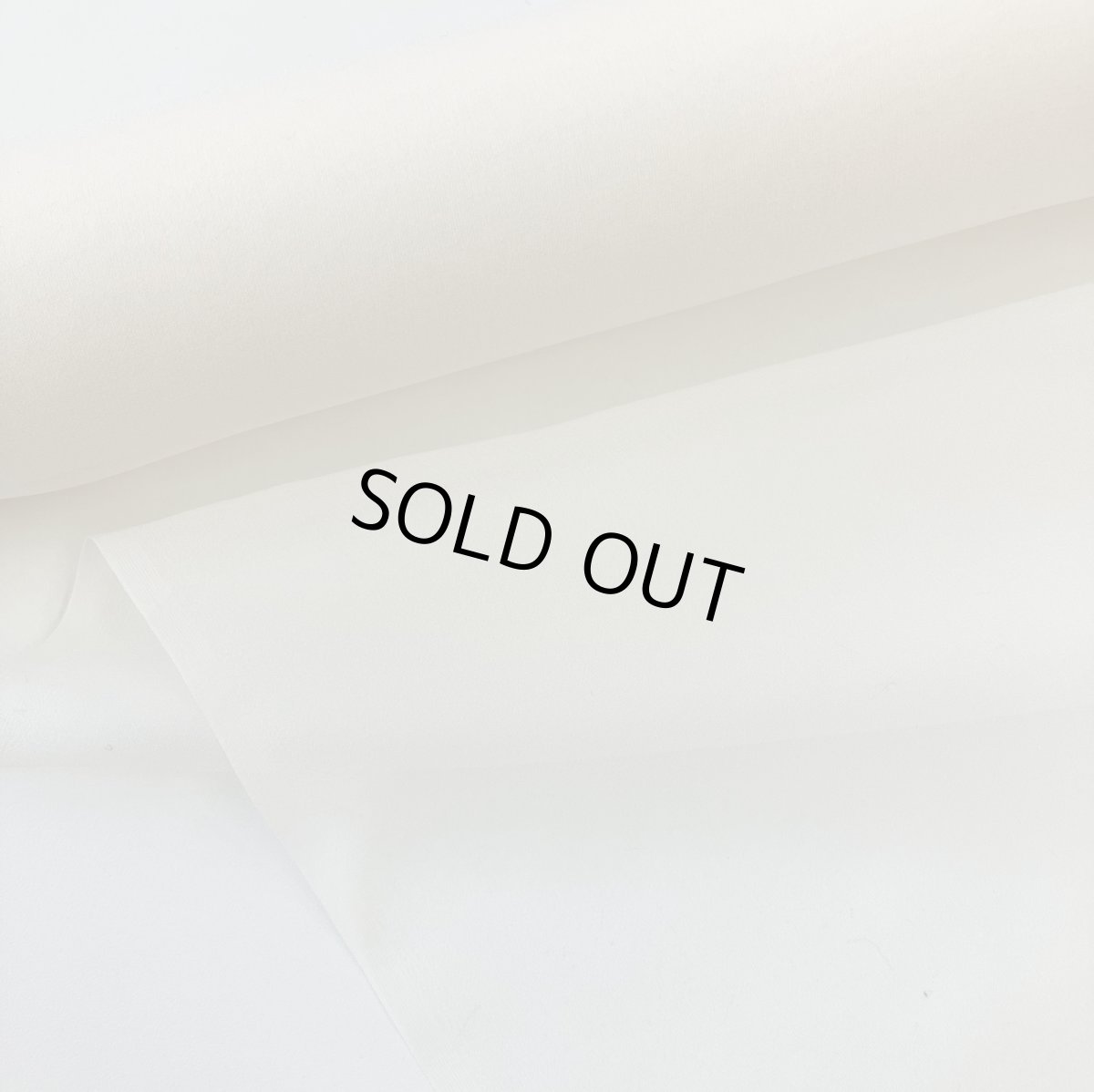 画像2: シルクシフォン(10匁)　オフホワイト 112cm幅×50cm ❰在庫限り❱ (2)