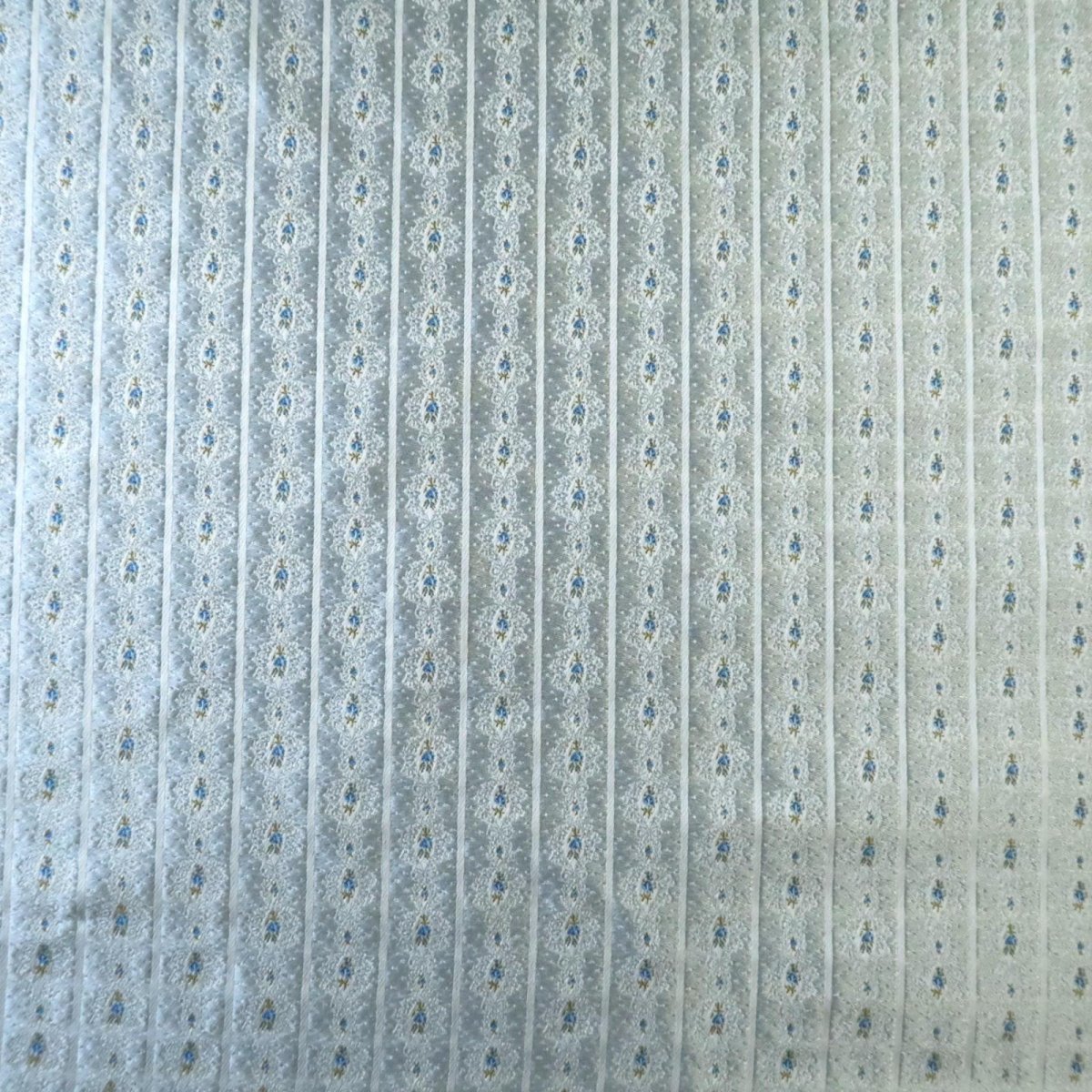 画像12: シルクジャガード　ミニチュアリボン・ローズ柄 (12)