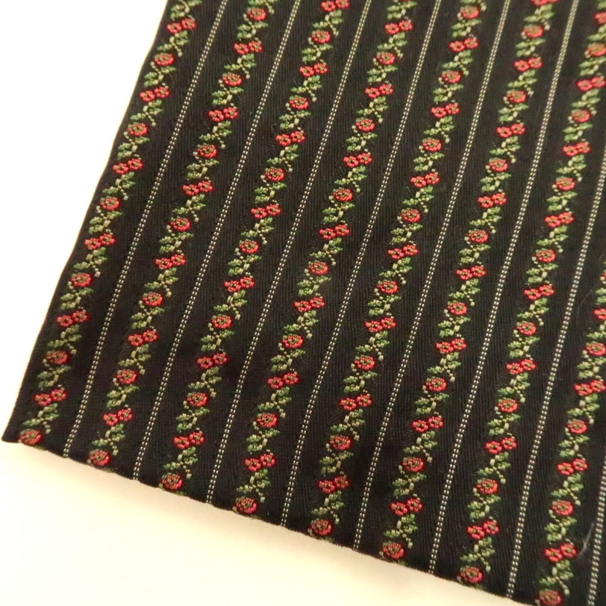 画像6: シルクジャガード　Stripes/Berries　ストライプ/ベリー柄 (6)