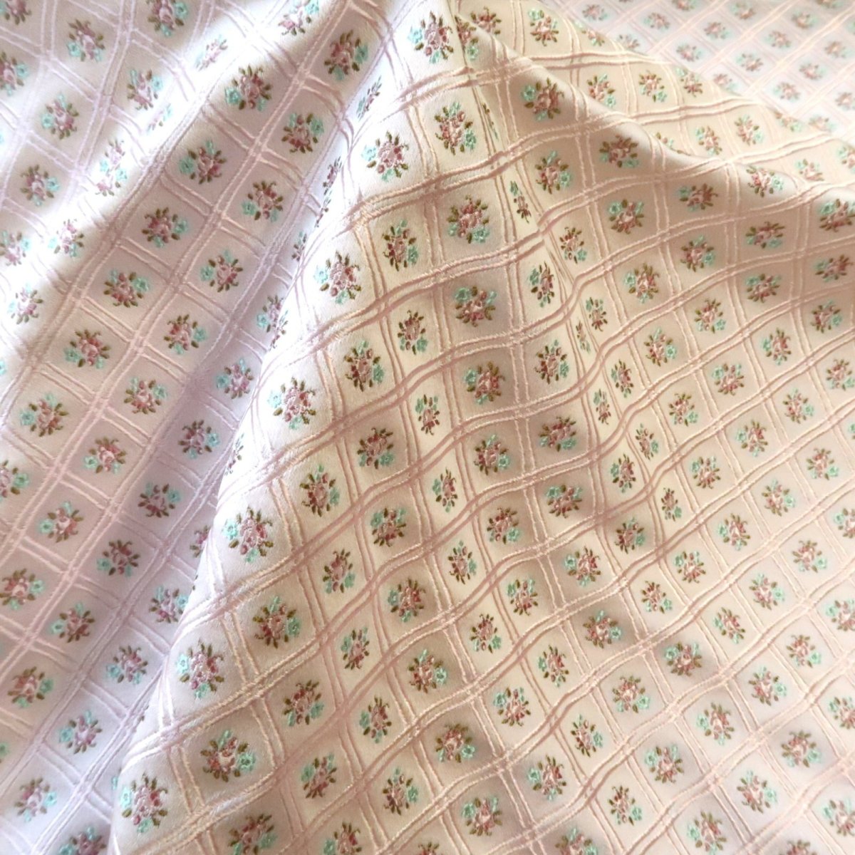 画像5: シルクジャガード　「English Rose」(イングリッシュローズ） (5)