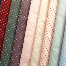 画像26: シルクジャガード織　ピンドット (26)