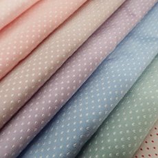 画像1: シルクジャガード織　ピンドット (1)