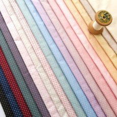 画像3: シルクジャガード織　ピンドット (3)