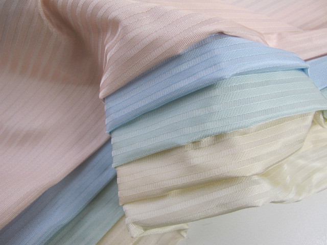 新作完成しました！「ジャガード　シャドーストライプ無地｣5色です！